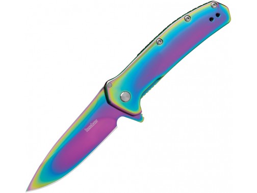 Полуавтоматический нож Kershaw Outcome Rainbow (2044RBW)