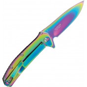 Полуавтоматический нож Kershaw Outcome Rainbow (2044RBW) — дополнительное фото