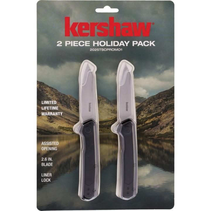 Набор полуавтоматических ножей Kershaw Holiday Pack (2025TSCPROMO1)