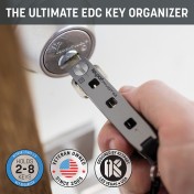 Ключница Keyport Pivot 2.0 (титан) — дополнительное фото