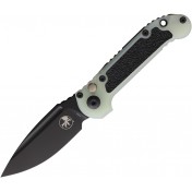 Автоматический нож Microtech LUDT Gen III S/E Signature Series Black (Jade Green, G10 со вставками для хвата) — основное фото