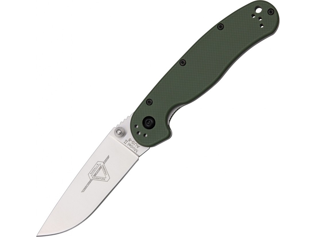 Складной нож Ontario RAT II (олива)