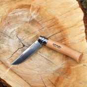 Нож Opinel №8, нержавеющая сталь, рукоять из бука — дополнительное фото