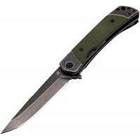 Складной нож Revo Duo Drop Point (зеленый)