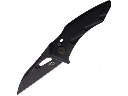 Складной нож Revo Storm (черный, Wharncliffe)