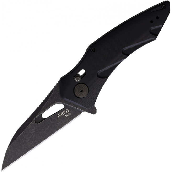 Складной нож Revo Storm (черный, Wharncliffe)