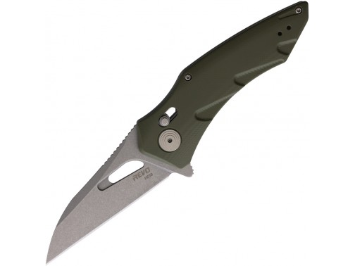 Складной нож Revo Storm (зеленый, Wharncliffe)