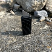 Нож со сменным лезвием Rivery Manufacturing Zero V2 Gemstone (черный) — дополнительное фото