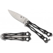Балисонг Spyderco SmallFly 2 B02GP2 (Black, G10) — дополнительное фото
