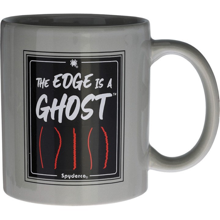 Кружка Spyderco The Edge is a Ghost MUG03 (Gray, керамика)