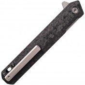 Складной нож Tekto Knives F2 Bravo (карбон, серебристый) — дополнительное фото