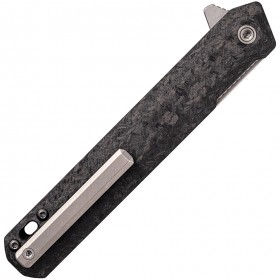 Складной нож Tekto Knives F2 Bravo (карбон, серебристый)