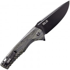 Складной нож Tekto Knives F3 Charlie (Damascus G10)