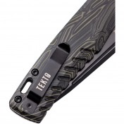 Складной нож Tekto Knives F3 Charlie (Damascus G10) — дополнительное фото