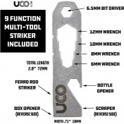 UCO туристическое огниво с мультитулом Titan Fire Striker — дополнительное фото