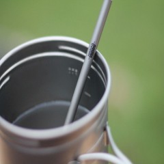 Титановая трубочка для питья Vargo