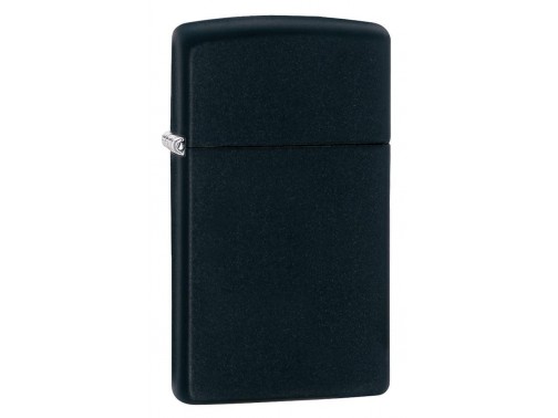 Зажигалка Zippo Slim Black Matte (1618-000122)