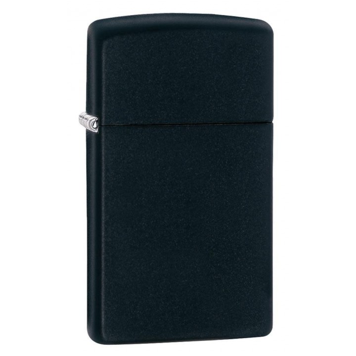 Зажигалка Zippo Slim Black Matte (1618-000122)