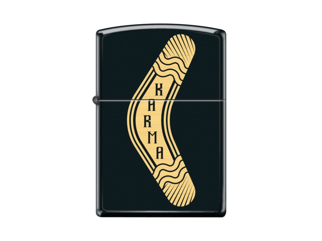 Зажигалка Zippo Karma Boomerang Design (218-095867)