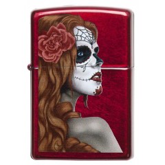 Зажигалка Zippo Day of the Dead: Girl (28830) Зажигалка Zippo Day of the Dead: Girl (28830)
