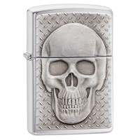 Зажигалка Zippo Skull with Brain Surprise (29818)