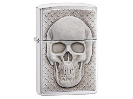 Зажигалка Zippo Skull with Brain Surprise (29818)