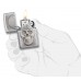 Зажигалка Zippo Skull with Brain Surprise (29818)