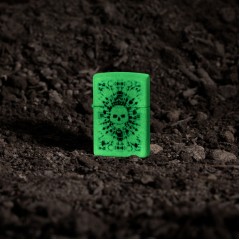 Зажигалка Zippo Glowing Skull Design (46289-000003)