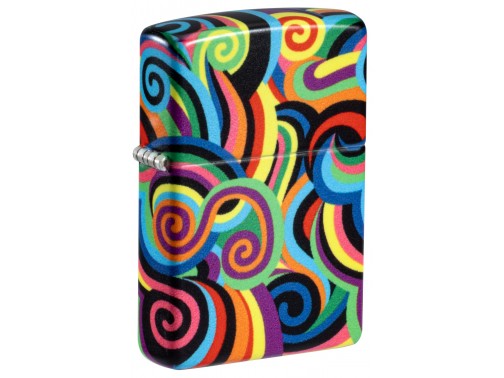 Зажигалка Zippo Rietveld Glowing Swirls Design (46491-000003)