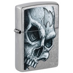 Зажигалка Zippo Skull and Flame Design (46587)