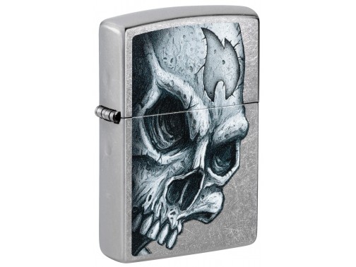 Зажигалка Zippo Skull and Flame Design (46587)