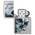 Зажигалка Zippo Skull and Flame Design (46587)
