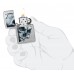 Зажигалка Zippo Skull and Flame Design (46587)