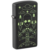 Зажигалка Zippo Alien Invasion Design (46691) — основное фото