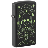 Зажигалка Zippo Alien Invasion Design (46691) Зажигалка Zippo Alien Invasion Design (46691)