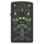 Зажигалка Zippo Alien Invasion Design (46691) — дополнительное фото