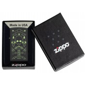 Зажигалка Zippo Alien Invasion Design (46691) — дополнительное фото
