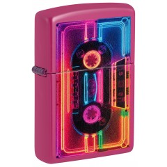Зажигалка Zippo Neon Cassette Design (46693)