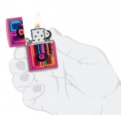 Зажигалка Zippo Neon Cassette Design (46693) — дополнительное фото