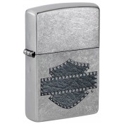 Зажигалка Zippo Harley-Davidson Leathered Logo Design (46858) — основное фото