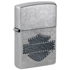 Зажигалка Zippo Harley-Davidson Leathered Logo Design (46858)