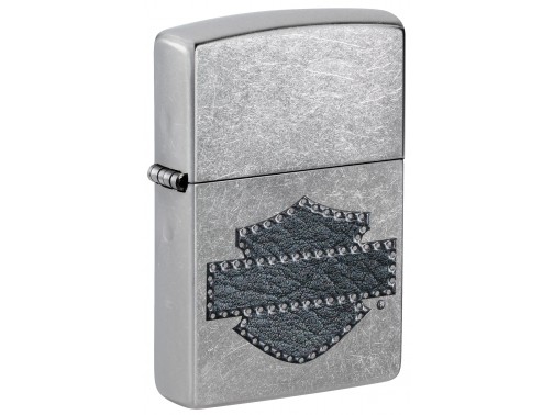 Зажигалка Zippo Harley-Davidson Leathered Logo Design (46858)