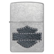 Зажигалка Zippo Harley-Davidson Leathered Logo Design (46858) — дополнительное фото