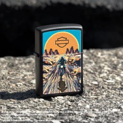 Зажигалка Zippo Harley-Davidson Texture Print Design (46861)