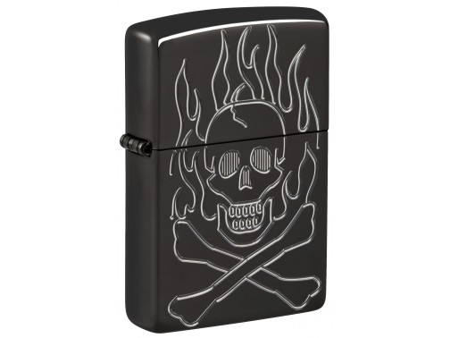 Зажигалка Zippo Flaming Skull Design (46930)
