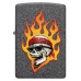 Зажигалка Zippo Rietveld Flaming Skull Design (46933)