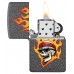 Зажигалка Zippo Rietveld Flaming Skull Design (46933)