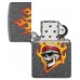 Зажигалка Zippo Rietveld Flaming Skull Design (46933)