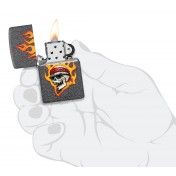 Зажигалка Zippo Rietveld Flaming Skull Design (46933) — дополнительное фото