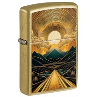 Зажигалка Zippo Through the Mountains Design (47137) Зажигалка Zippo Through the Mountains Design (47137)